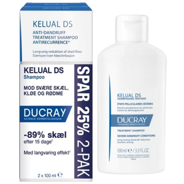 Ducray Kelual DS shampoo sampak