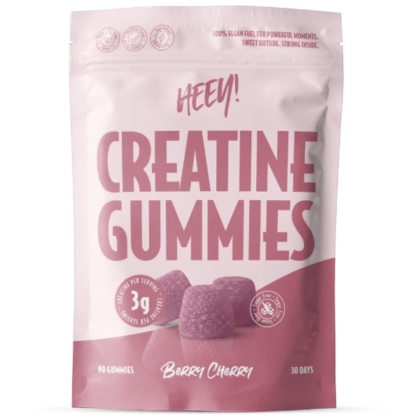 Heey! creatine gummies berry cherry Heey! creatine gummies berry cherry