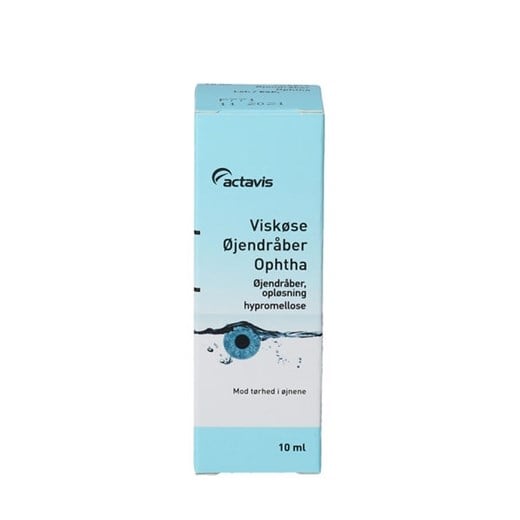 Viskøse øjendråber Viskøse øjendråber