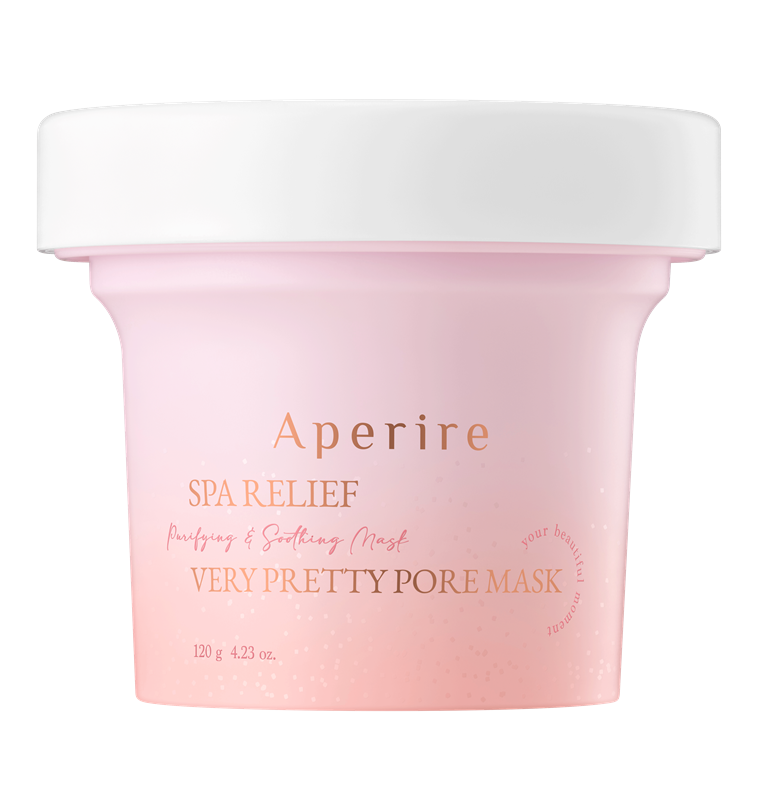 Aperire spa relief very pretty pore mask - 120 g - Beroligende calamine-ler maske