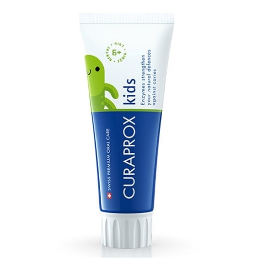 Curaprox kids tandpasta 6+ mintsmag