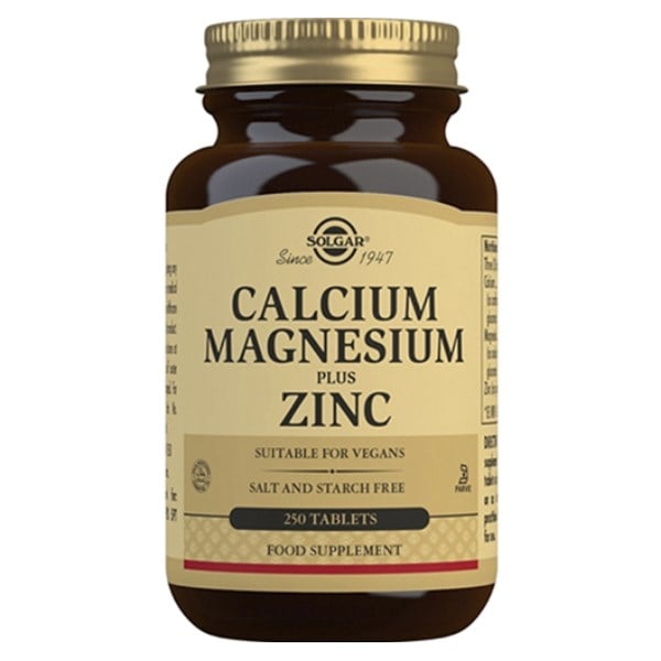Solgar calcium magnesium zink