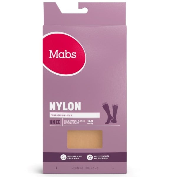 Mabs nylon knee wide