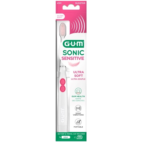 GUM Sonic sensitive hvid
