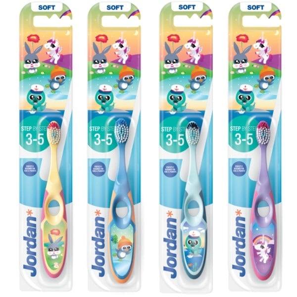 Jordan tandbørste step 3-5 år