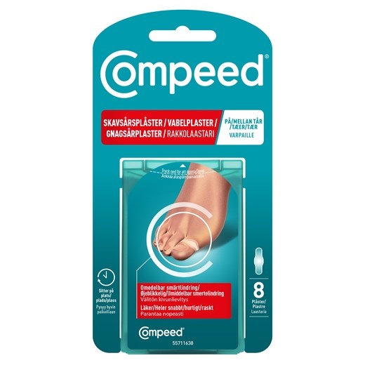 Compeed vabelplastre tæer