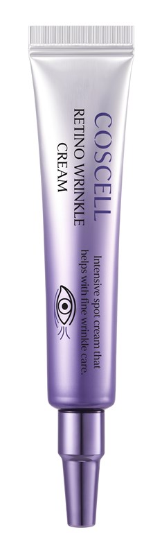 Coscell retino wrinkle cream - 10 ml - Anti-age øjencreme med retinol