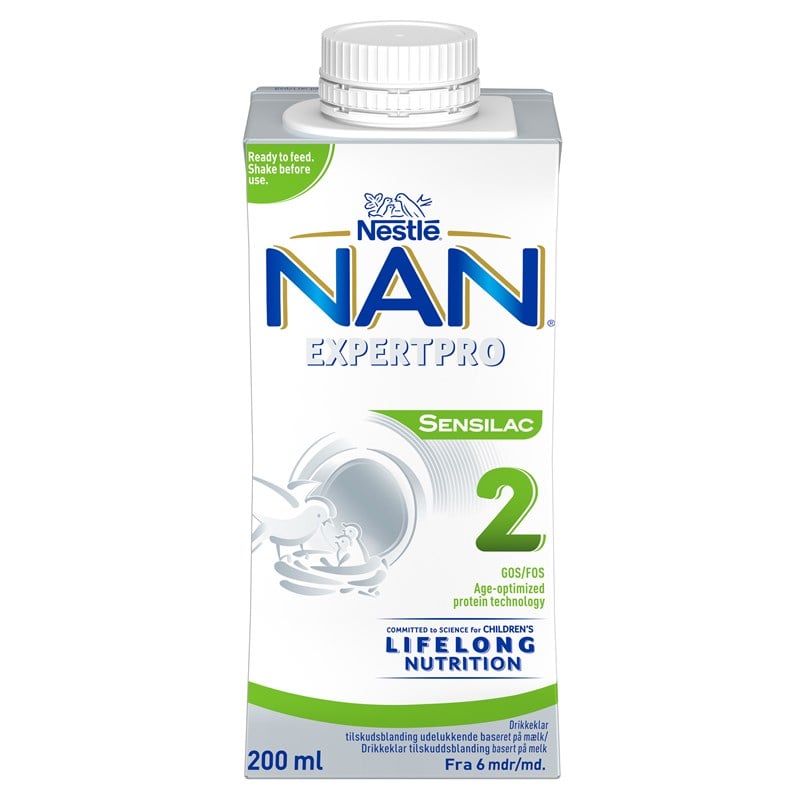 Nan expertpro sensilac 2 drikkeklar Nan expertpro sensilac 2 drikkeklar