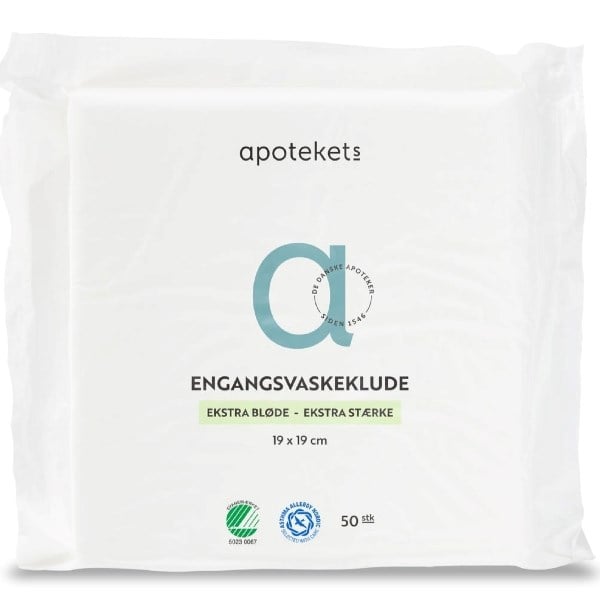 Apotekets engangsvaskeklude