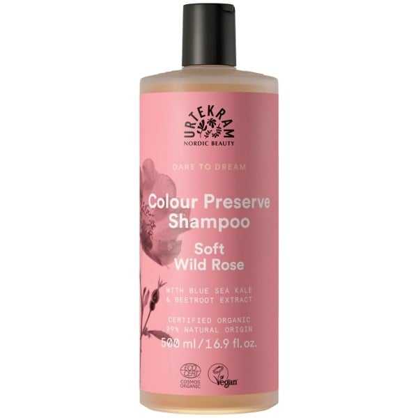 Urtekram Soft Wild Rose colour preserve shampoo