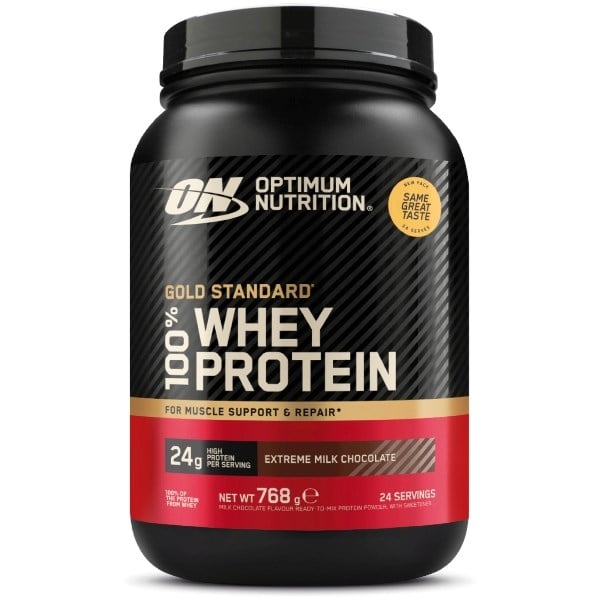 Optimum Nutrition gold standard 100% whey protein extreme milk chocolate