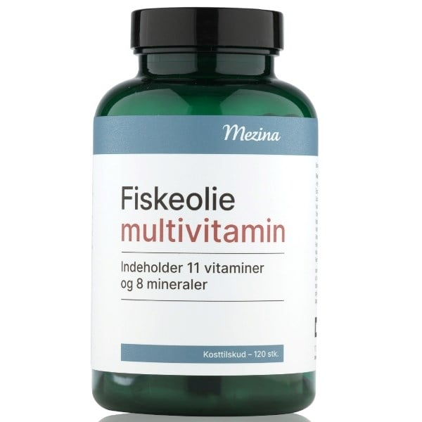 Mezina Green fiskeolie multivitamin