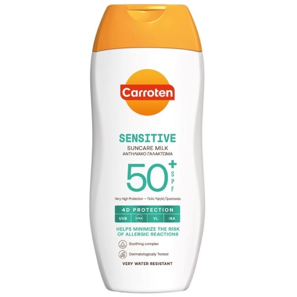 Carroten sensitive suncare milk SPF50+