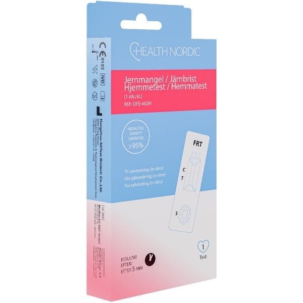 Health Nordic jernmangel hjemmetest