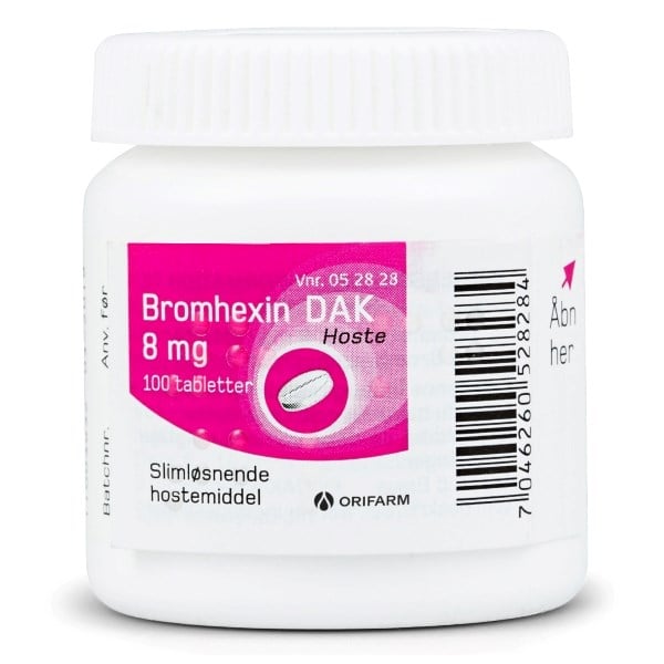 Bromhexin tabletter