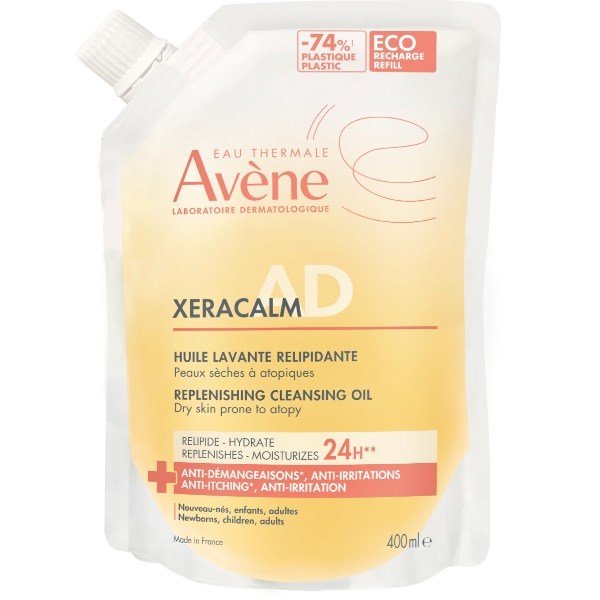 Avène XeraCalm AD replenishing cleansing oil refill Avène XeraCalm AD replenishing cleansing oil refill