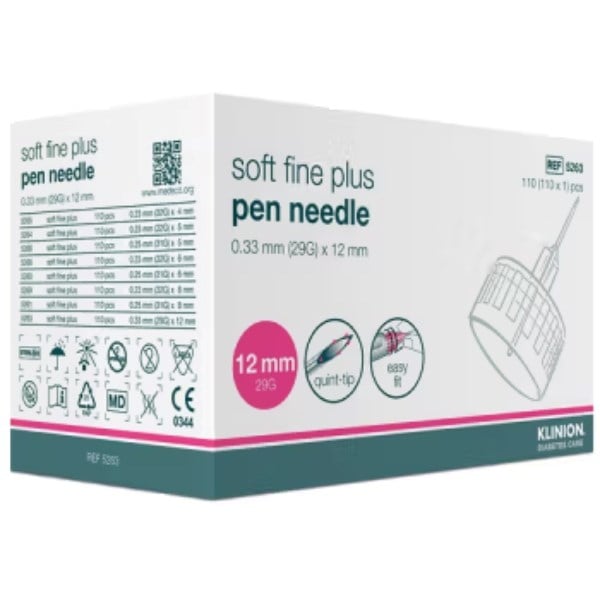Klinion soft fine plus penkanyle 29G Klinion soft fine plus penkanyle 29G