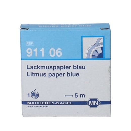 Lakmus blå indikatorpapir