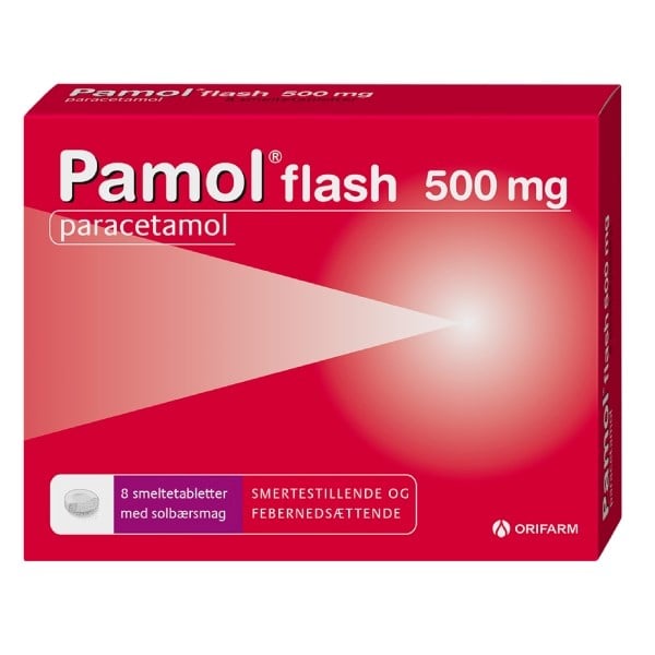 Pamol flash opløselige tabletter