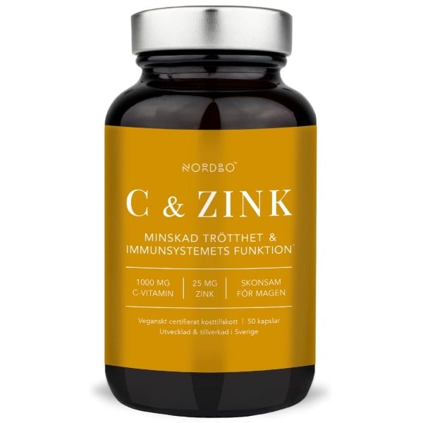 NORDBO C-vitamin & zink