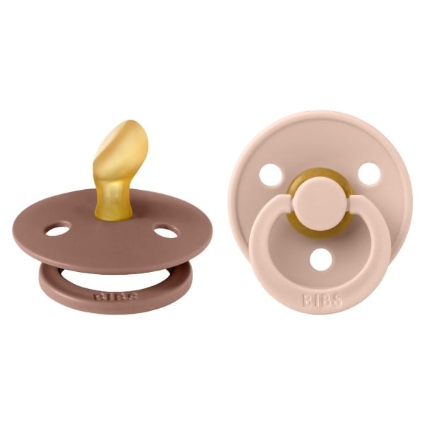 BIBS Colour size 1 woodchuck/blush