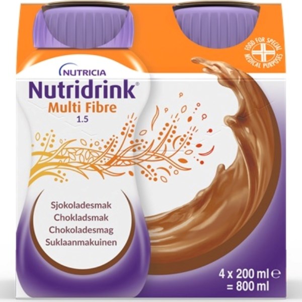 Nutridrink Multi Fibre chokolade