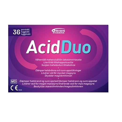 AcidDuo tyggetabletter