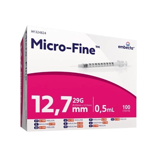 Embecta Micro-Fine 0,5 ml Embecta Micro-Fine 0,5 ml