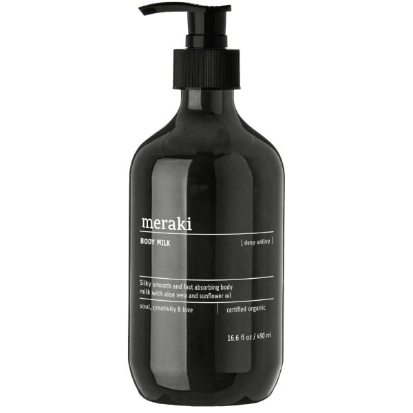 Meraki deep valley body milk