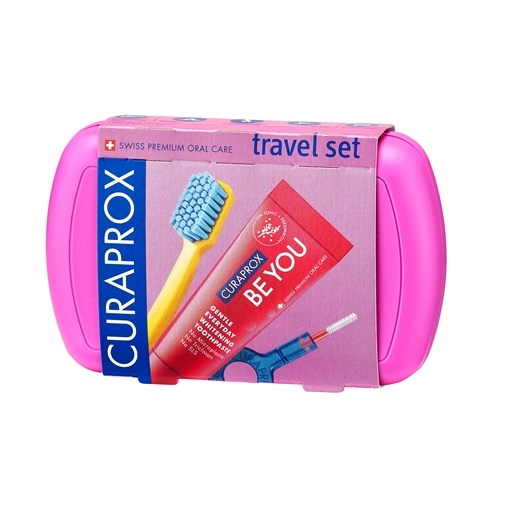 Curaprox rejsesæt pink gin & tonic