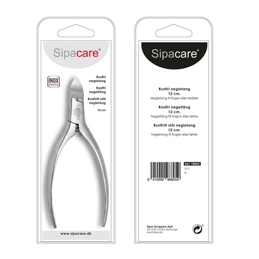 Sipacare negletang 12cm inox