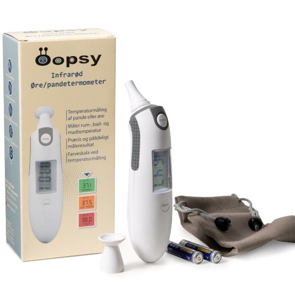 Oopsy infrarød øre/pandetermometer
