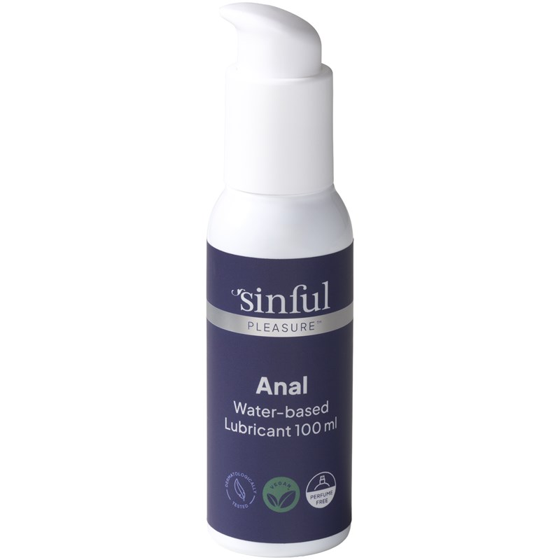 Sinful Pleasure anal vandbaseret glidecreme