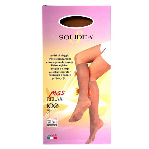Solidea miss relax 100 knæstrømpe