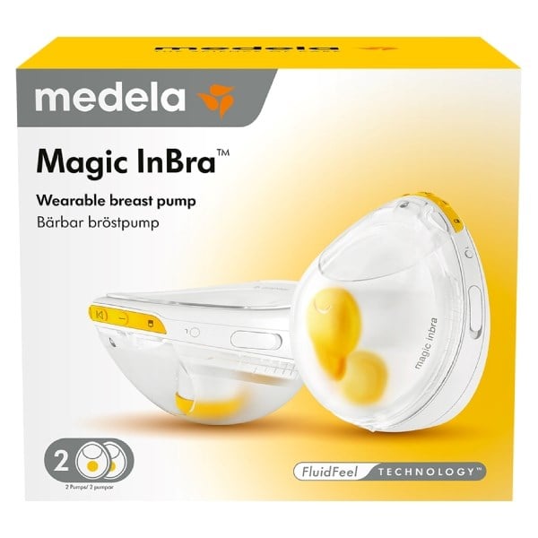 Medela magic InBra bærbar dobbelt brystpumpe