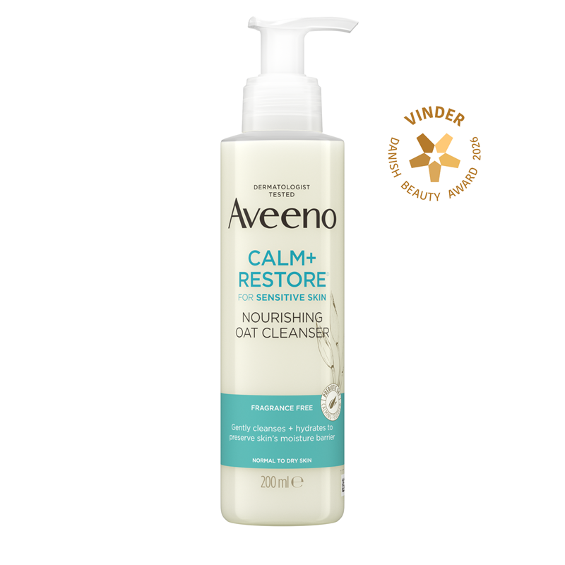 Aveeno Calm + Restore Nourishing oat cleanser Aveeno Calm + Restore Nourishing oat cleanser