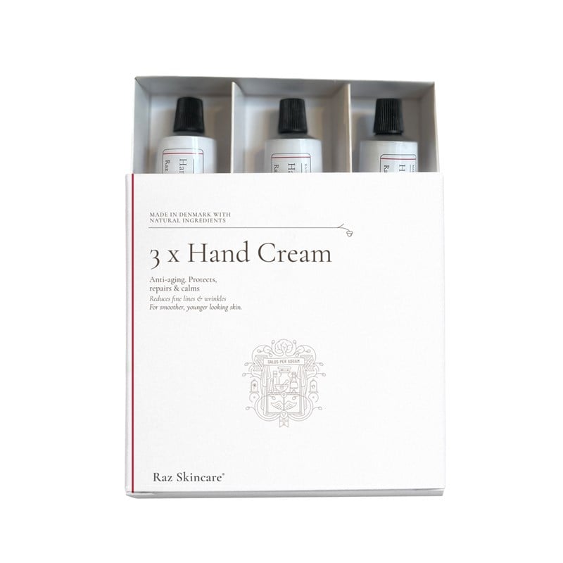 Raz Skincare hand cream sampak