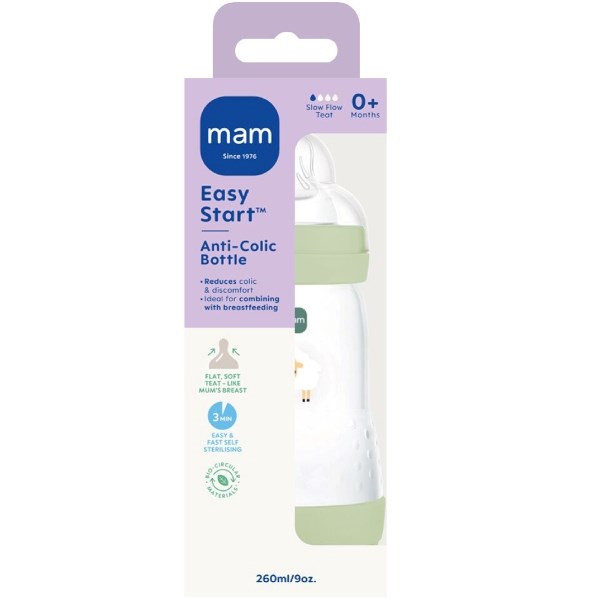 MAM Easy Start anti-colic bottle green MAM Easy Start anti-colic bottle green