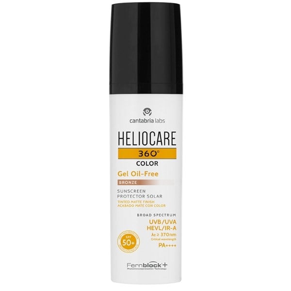 Heliocare gel oil-free sunscreen SPF50+ bronze Heliocare gel oil-free sunscreen SPF50+ bronze