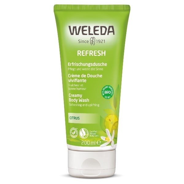 Weleda citrus creamy body wash