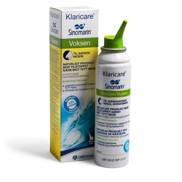 Klaricare voksen næsespray