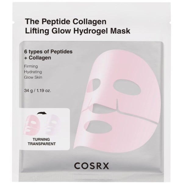 Cosrx the peptide collagen lifting glow hydrogel mask