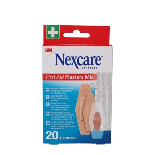 3M Nexcare first aid plaster mix