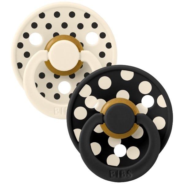 BIBS Studio Colour size 2 polka ivory/black