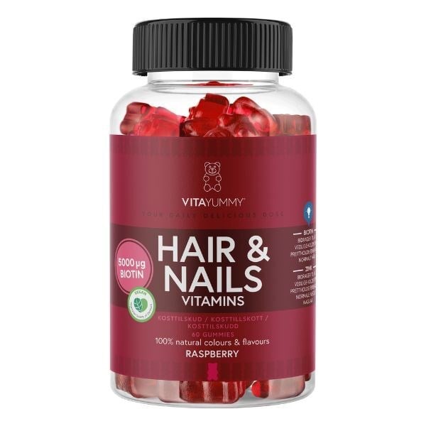 VitaYummy hair & nails raspberry