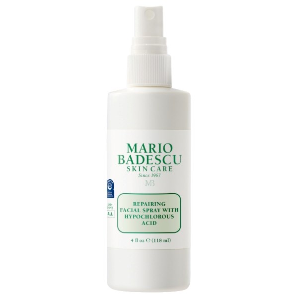 Mario Badescu repairing facial spray with hypochlorous acid
