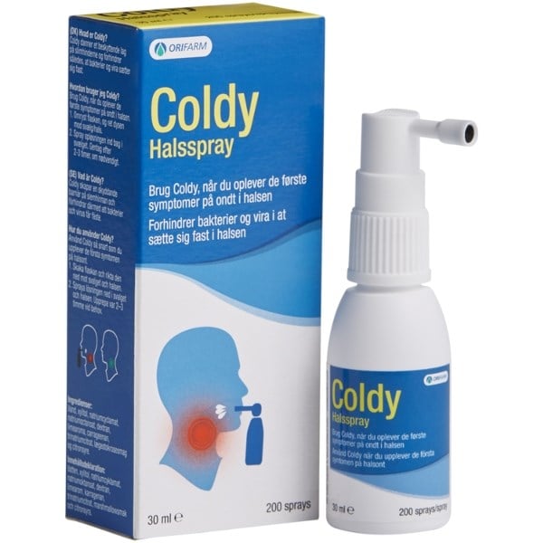 Coldy halsspray Coldy halsspray