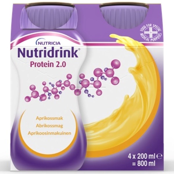 Nutridrink Protein 2.0 kcal abrikos