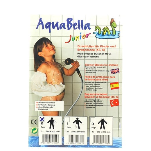 Aquabella junior badeovertræk 24 x 60 cm