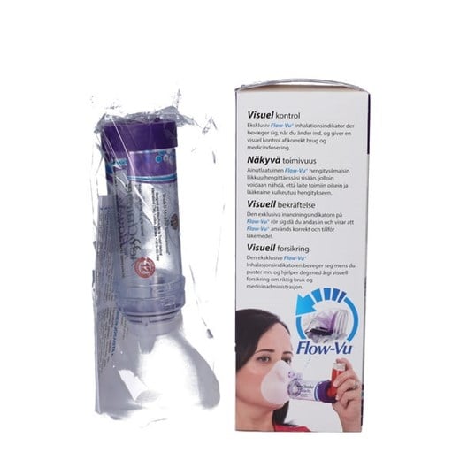 AeroChamber plus flow-vu maske